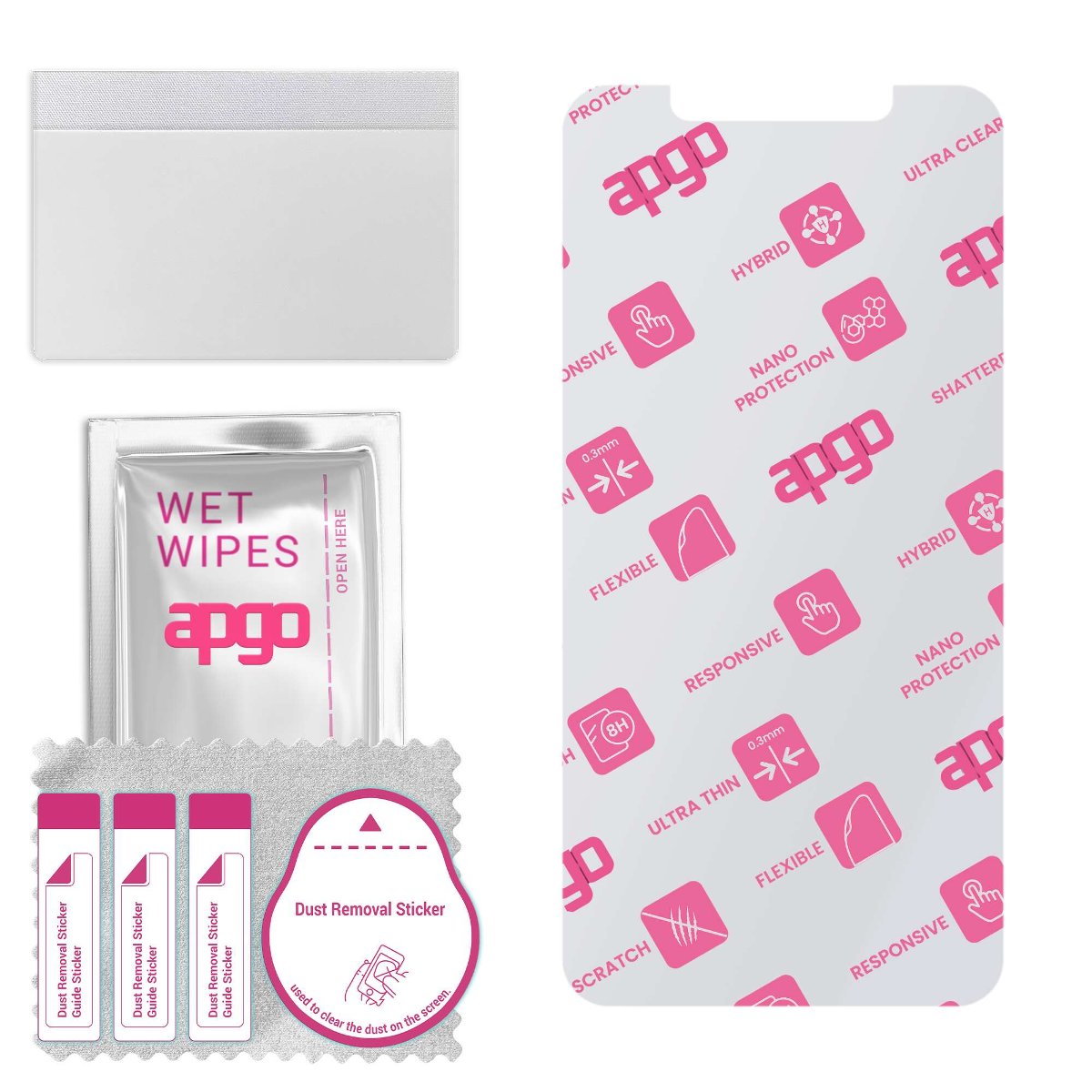 Szkło hybrydowe do Motorola P30