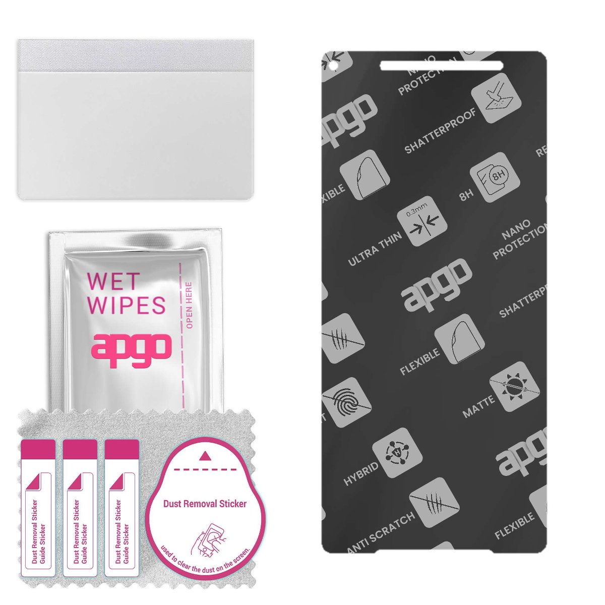 Szkło hybrydowe MATOWE do Sony Xperia XZ2 Compact