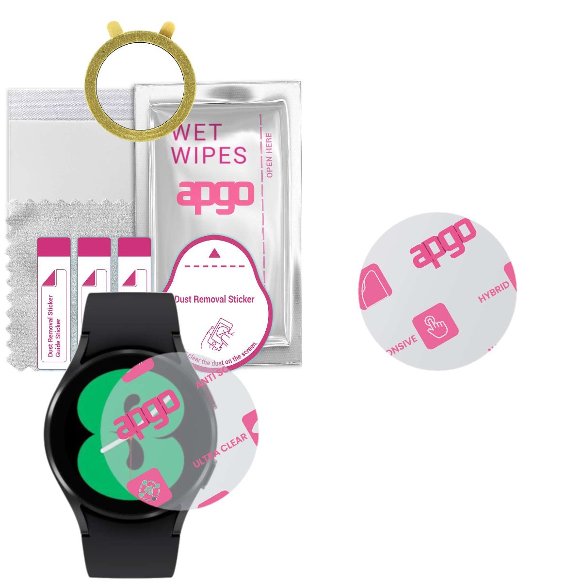 1x Szkło Hybrydowe do Samsung Galaxy Watch4 40mm