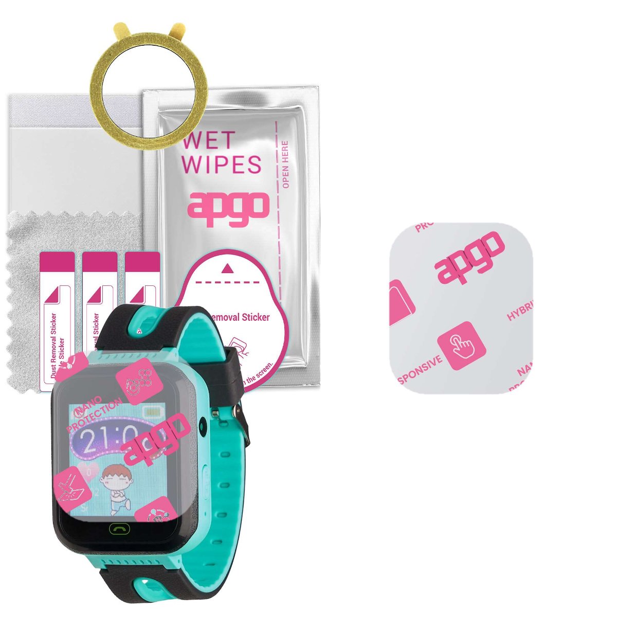 1x Szkło Hybrydowe do Garett Kids Fine (dla dzieci)