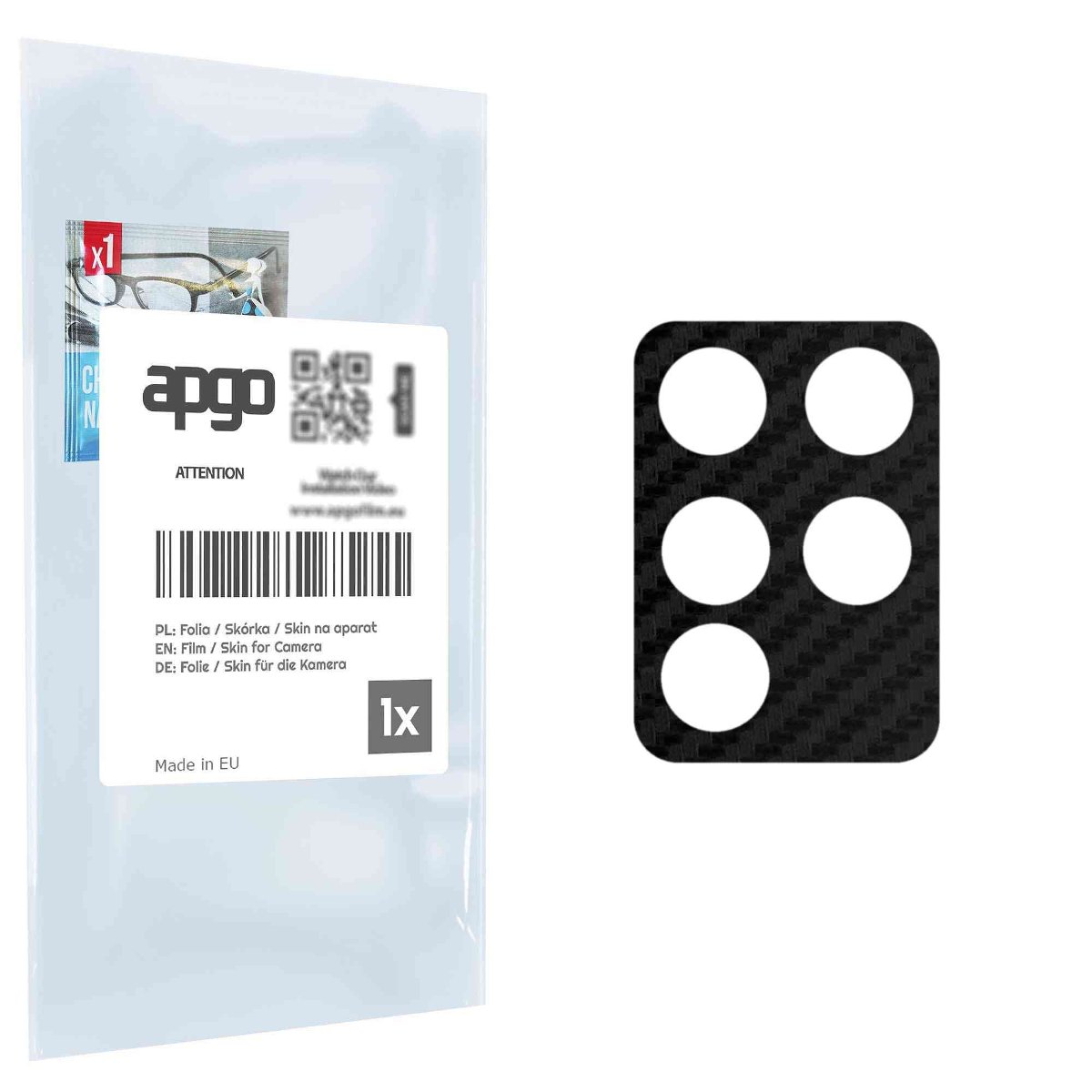 Folia naklejka skórka strukturalna na wyspę aparatu do Infinix Note 10 - różne kolory na kamerę, obiektyw apgo SKINS Lens Protector