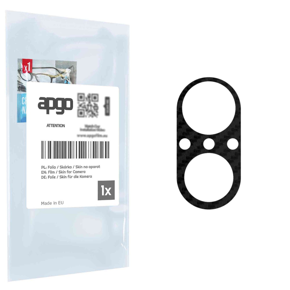 Folia naklejka skórka strukturalna na wyspę aparatu do Huawei Nova 10 Youth Edition - różne kolory na kamerę, obiektyw apgo SKINS Lens Protector