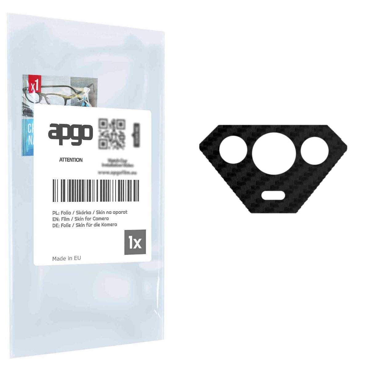 Folia naklejka skórka strukturalna na wyspę aparatu do Ulefone Armor X13 - różne kolory na kamerę, obiektyw apgo SKINS Lens Protector