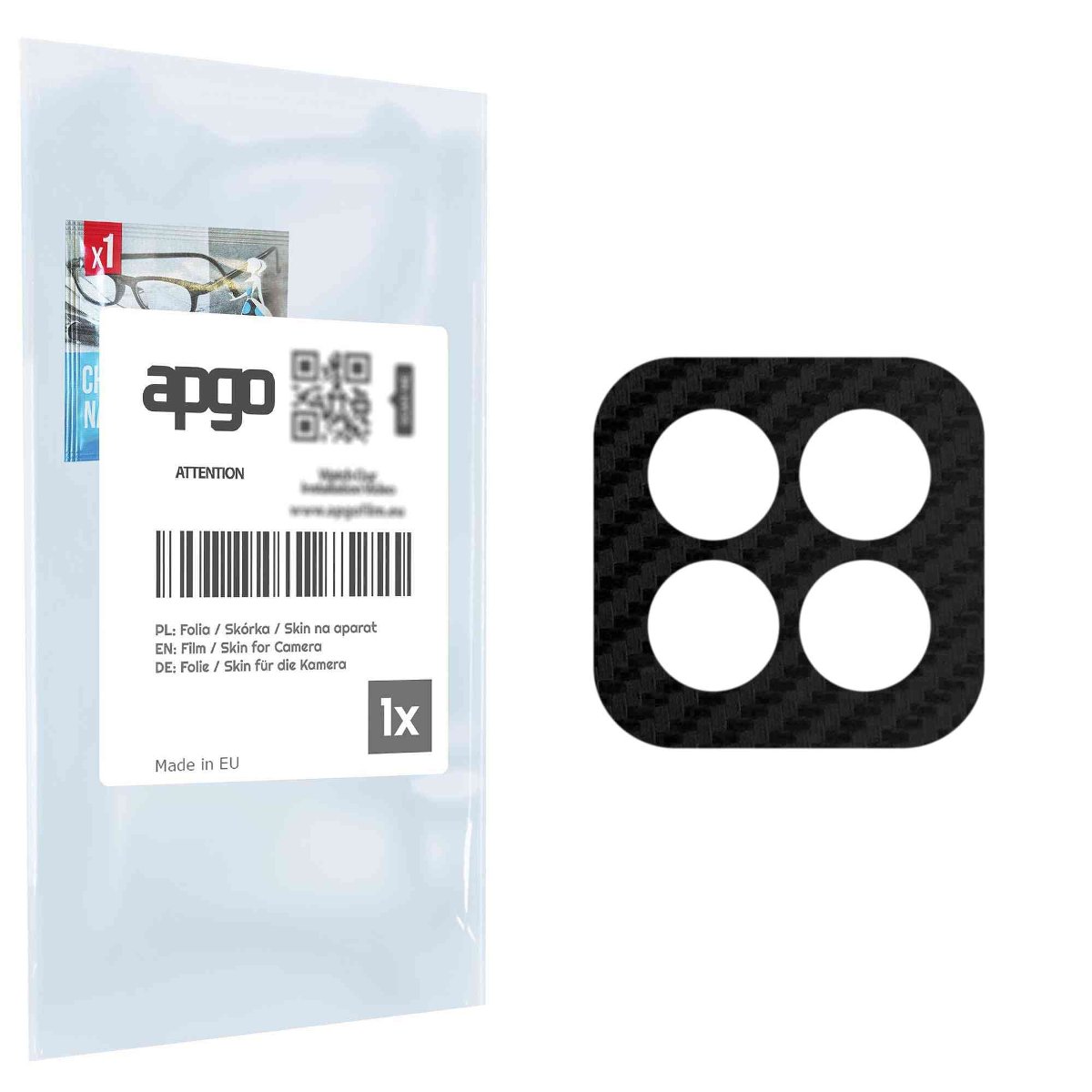 Folia naklejka skórka strukturalna na wyspę aparatu do Oppo A72N 5G - różne kolory na kamerę, obiektyw apgo SKINS Lens Protector