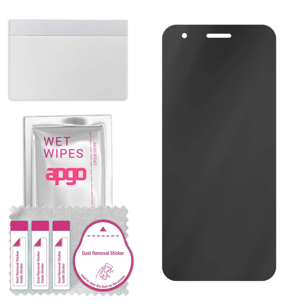 Filtr prywatyzujący Privacy 7H do Nokia C02 - apgo Flexible Glass niepękający