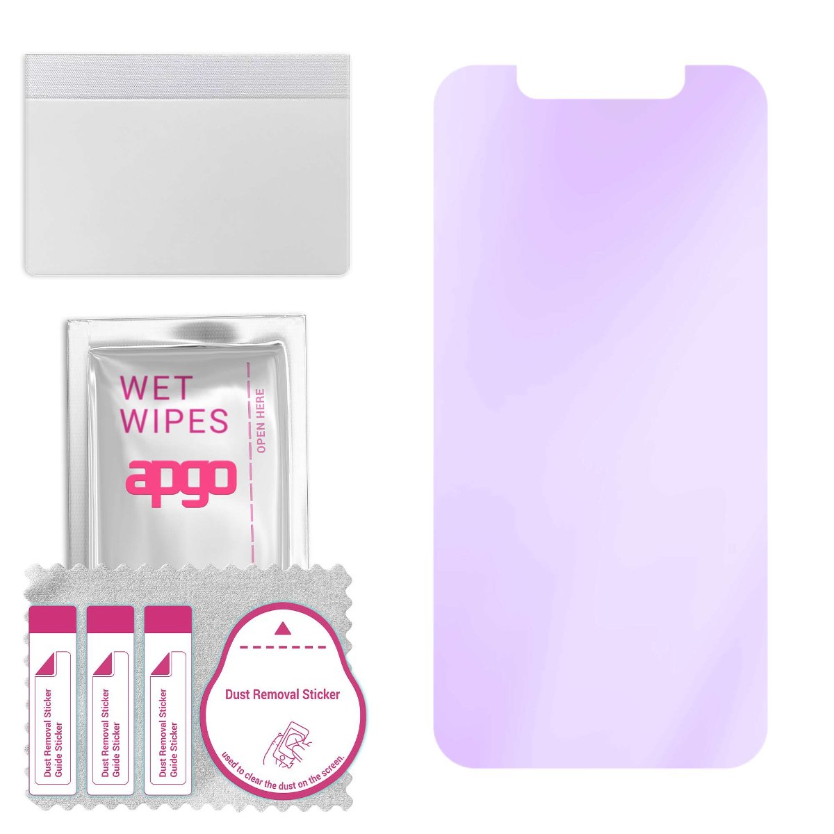 Szkło ochronne na ekran Hybrydowe 9H z filtrem ANTI-BLUE zamiennik hartowanego do Ulefone X5 Pro - apgo hybrid ANTI-BLUE Flexible Hybrid Glass nie...
