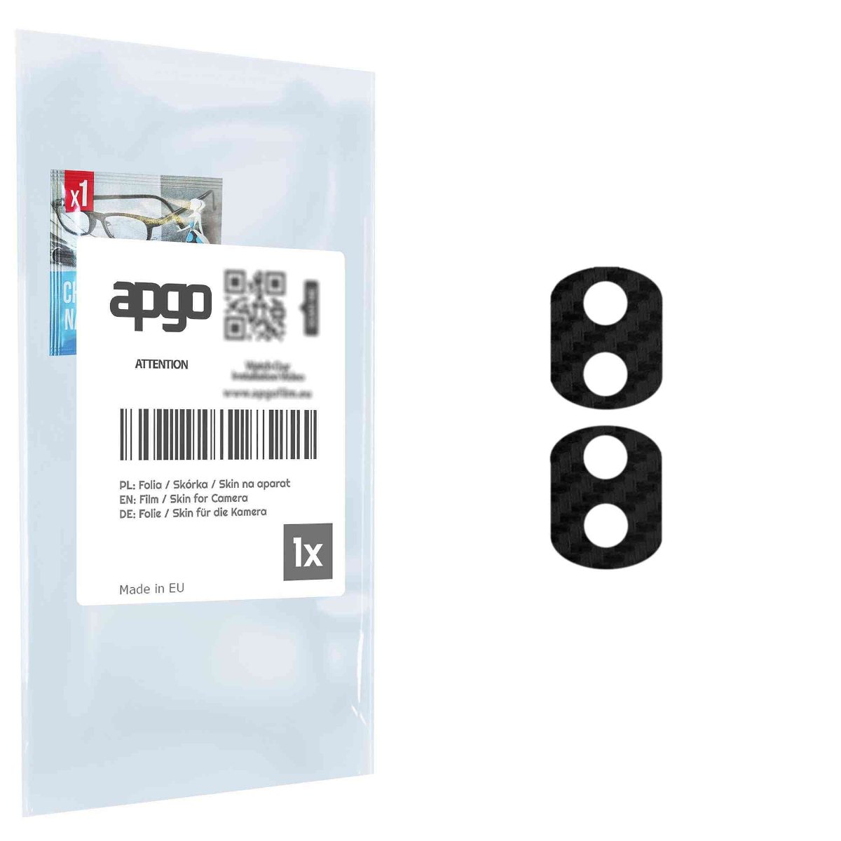 Folia naklejka skórka strukturalna na wyspę aparatu do Honor 90 Pro - różne kolory na kamerę, obiektyw apgo SKINS Lens Protector