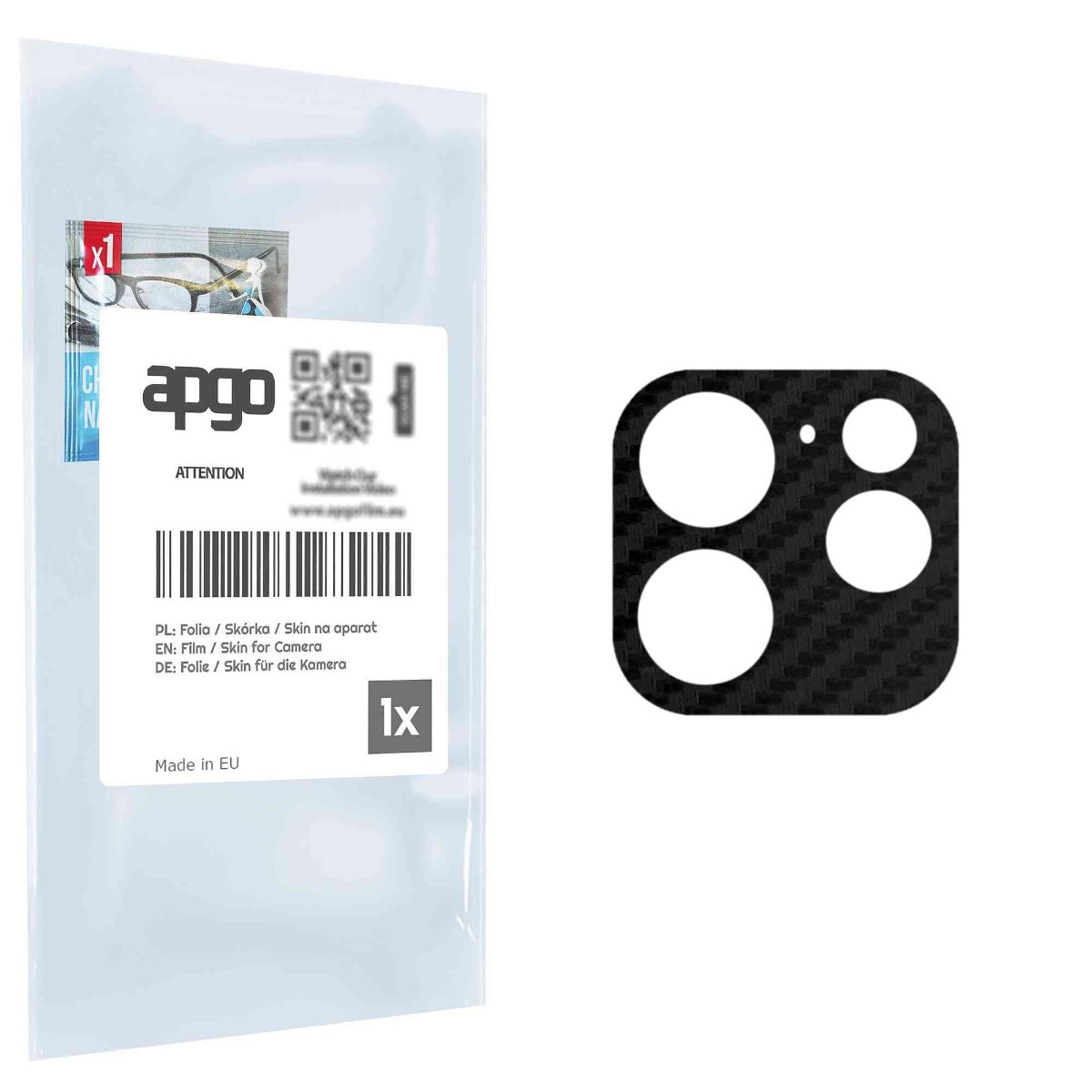 Folia naklejka skórka strukturalna na wyspę aparatu do Blackview BV8900 - różne kolory na kamerę, obiektyw apgo SKINS Lens Protector