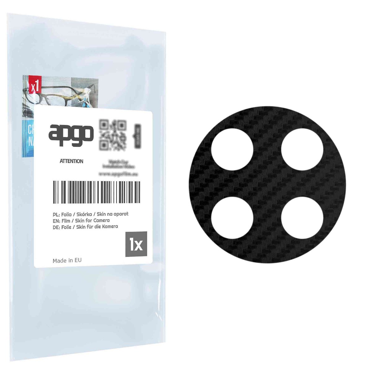 Folia naklejka skórka strukturalna na wyspę aparatu do Redmi K30 Ultra - różne kolory na kamerę, obiektyw apgo SKINS Lens Protector