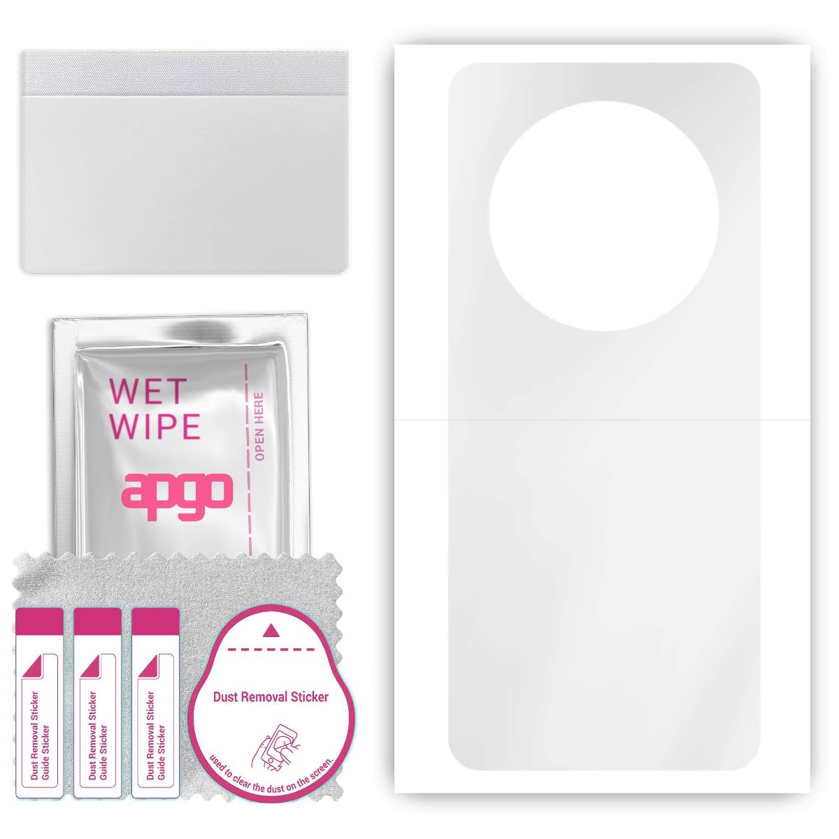 Folia hydrożelowa naklejka przezroczysta na TYŁ do Honor Magic5 - apgo hydrogel TPU