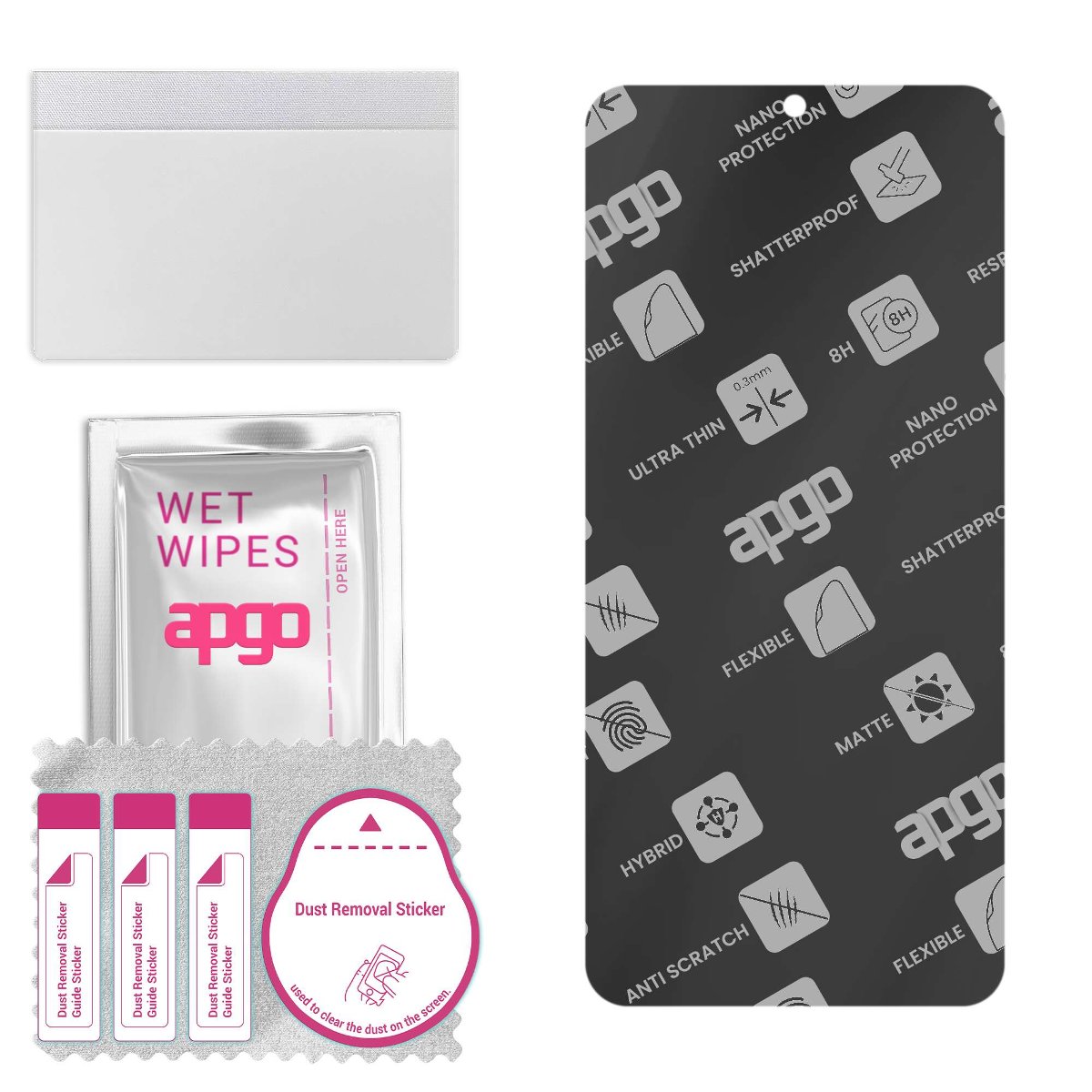 Szkło hybrydowe MATOWE do Infinix Smart 5 Pro