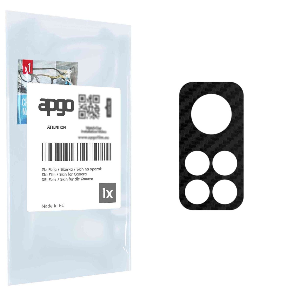 Folia naklejka skórka strukturalna na wyspę aparatu do Redmi K30S Ultra - różne kolory na kamerę, obiektyw apgo SKINS Lens Protector