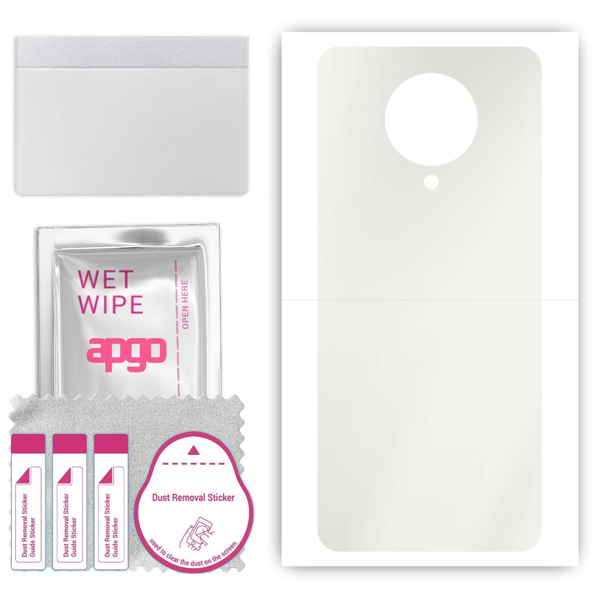 Folia hydrożelowa naklejka MATOWA na TYŁ do Redmi K30 Ultra - apgo hydrogel MATTE