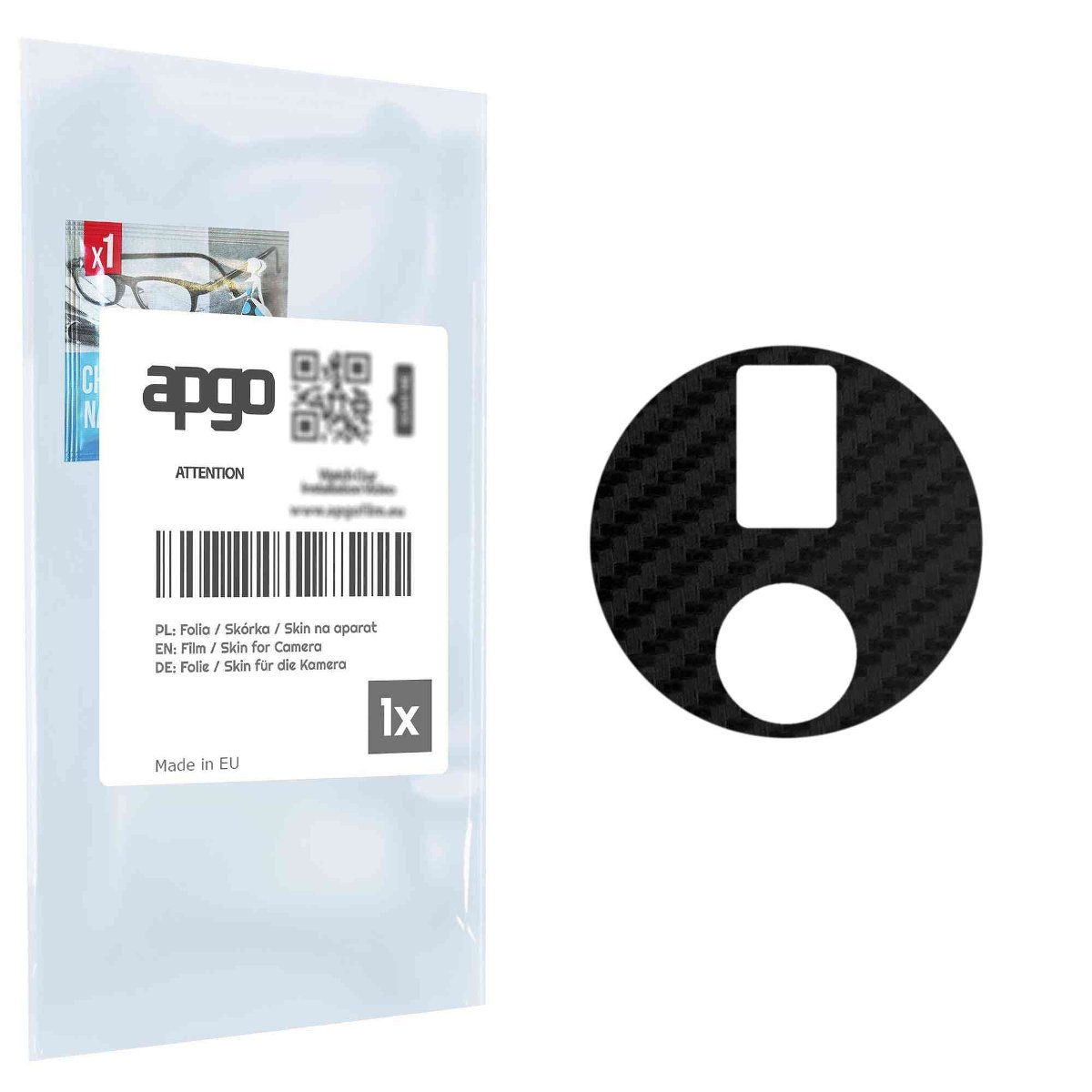 Folia naklejka skórka strukturalna na wyspę aparatu do Vivo Apex (2020) - różne kolory na kamerę, obiektyw apgo SKINS Lens Protector