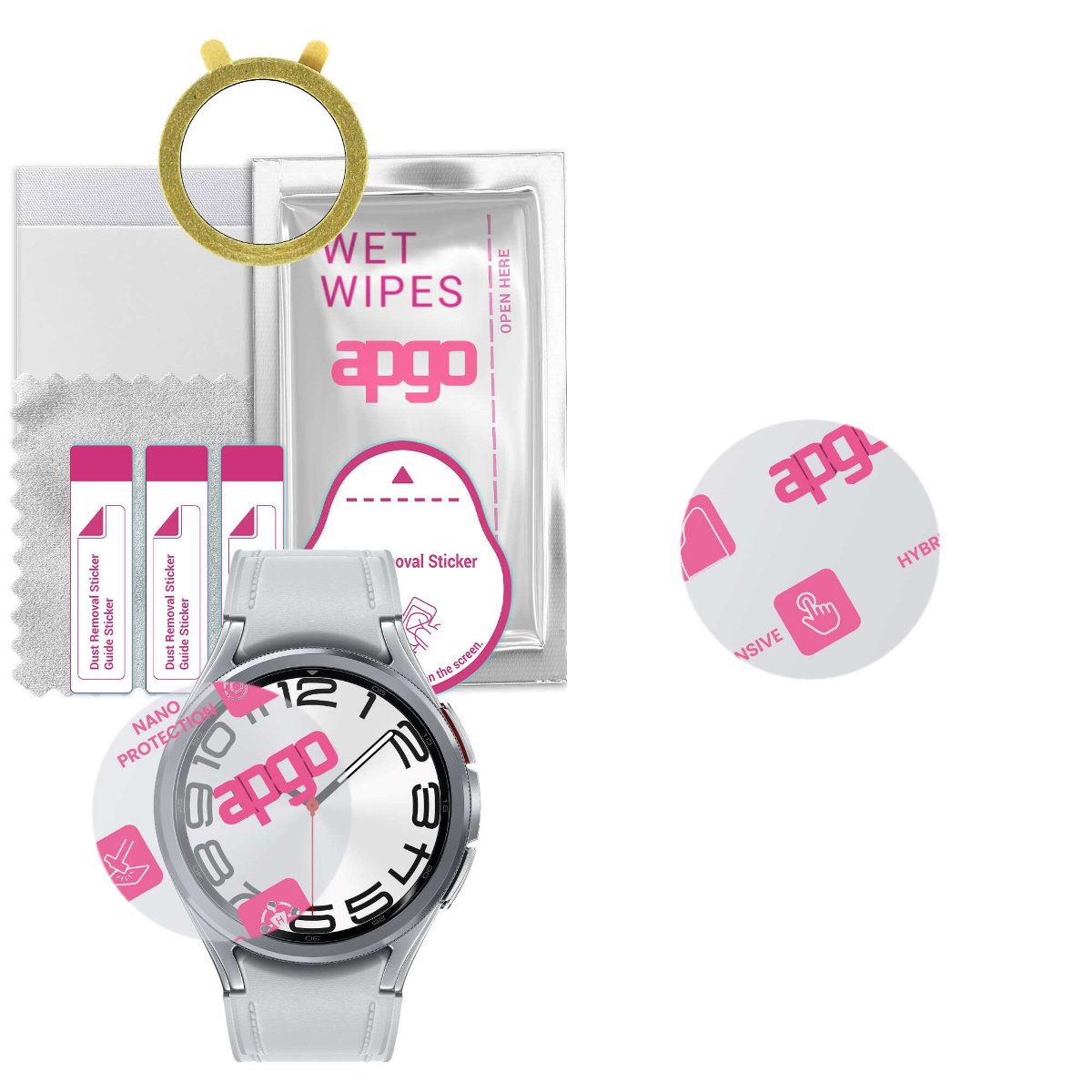 1x Szkło Hybrydowe do Samsung Galaxy Watch Classic 6 47mm