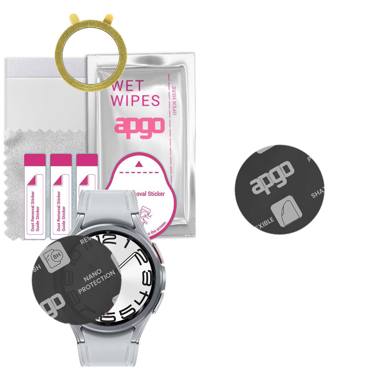 1x Szkło Hybrydowe MATOWE do Samsung Galaxy Watch Classic 6 47mm