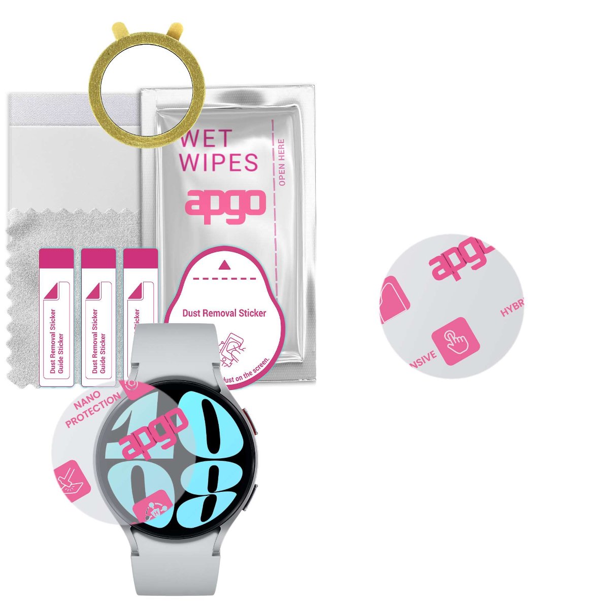 1x Szkło Hybrydowe do Samsung Galaxy Watch 6 44mm