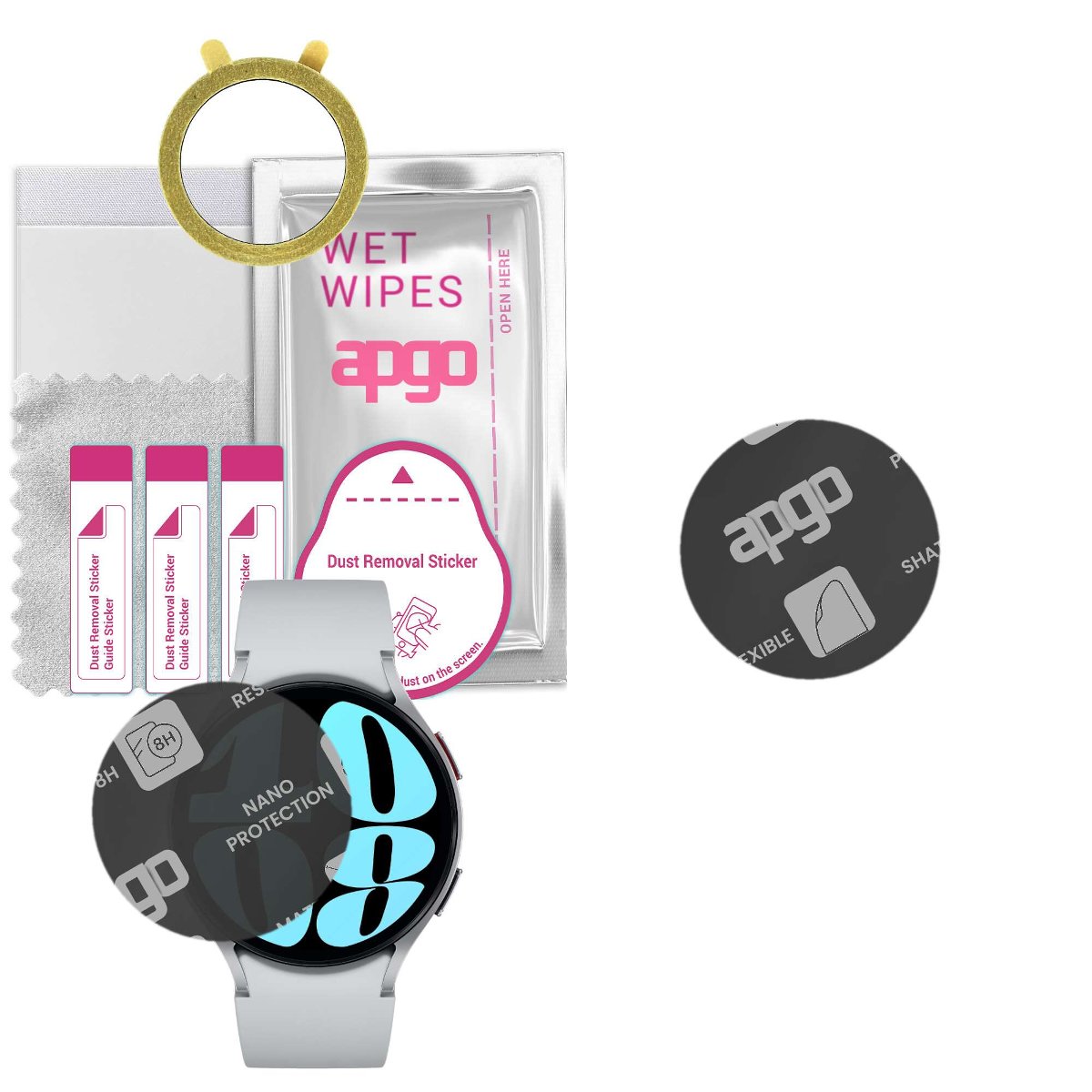 1x Szkło Hybrydowe MATOWE do Samsung Galaxy Watch 6 44mm