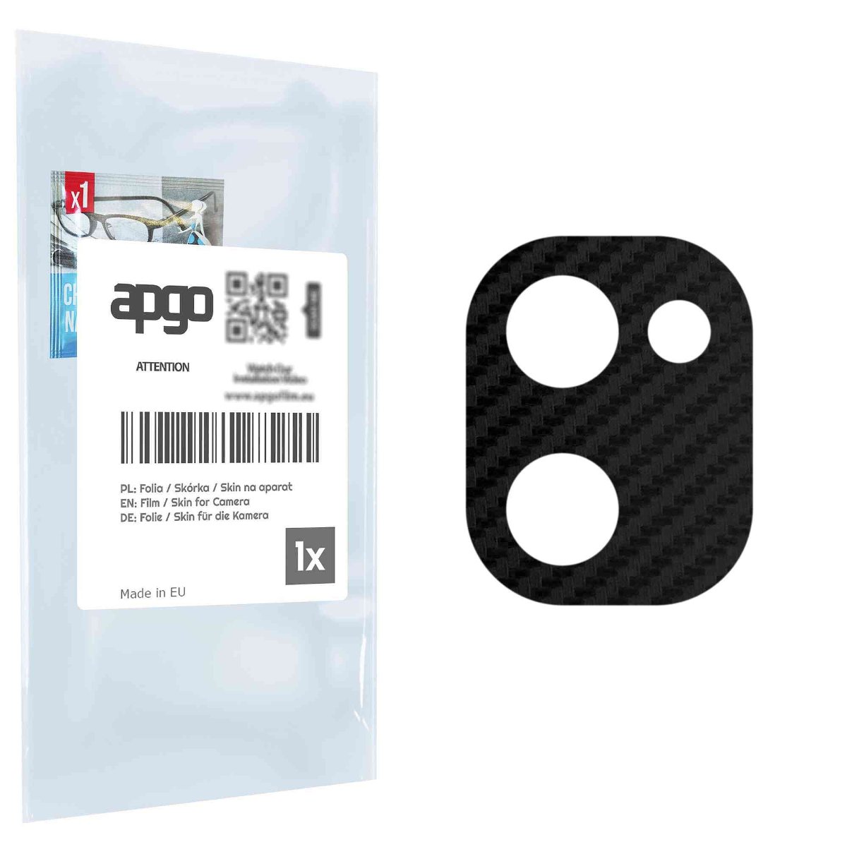 Folia naklejka skórka strukturalna na wyspę aparatu do Umidigi F3 SE - różne kolory na kamerę, obiektyw apgo SKINS Lens Protector