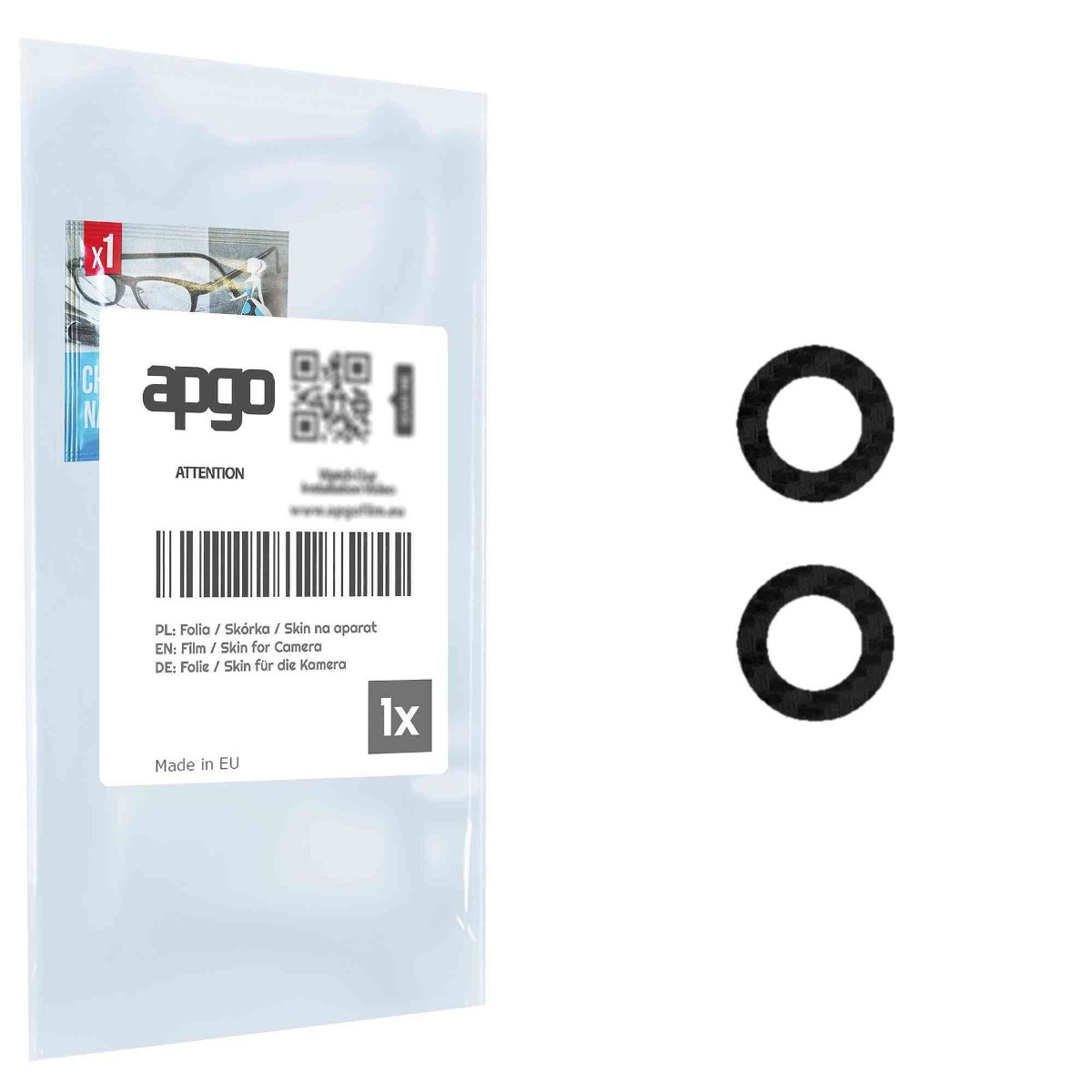 Folia naklejka skórka strukturalna na wyspę aparatu do Infinix Note 30i - różne kolory na kamerę, obiektyw apgo SKINS Lens Protector