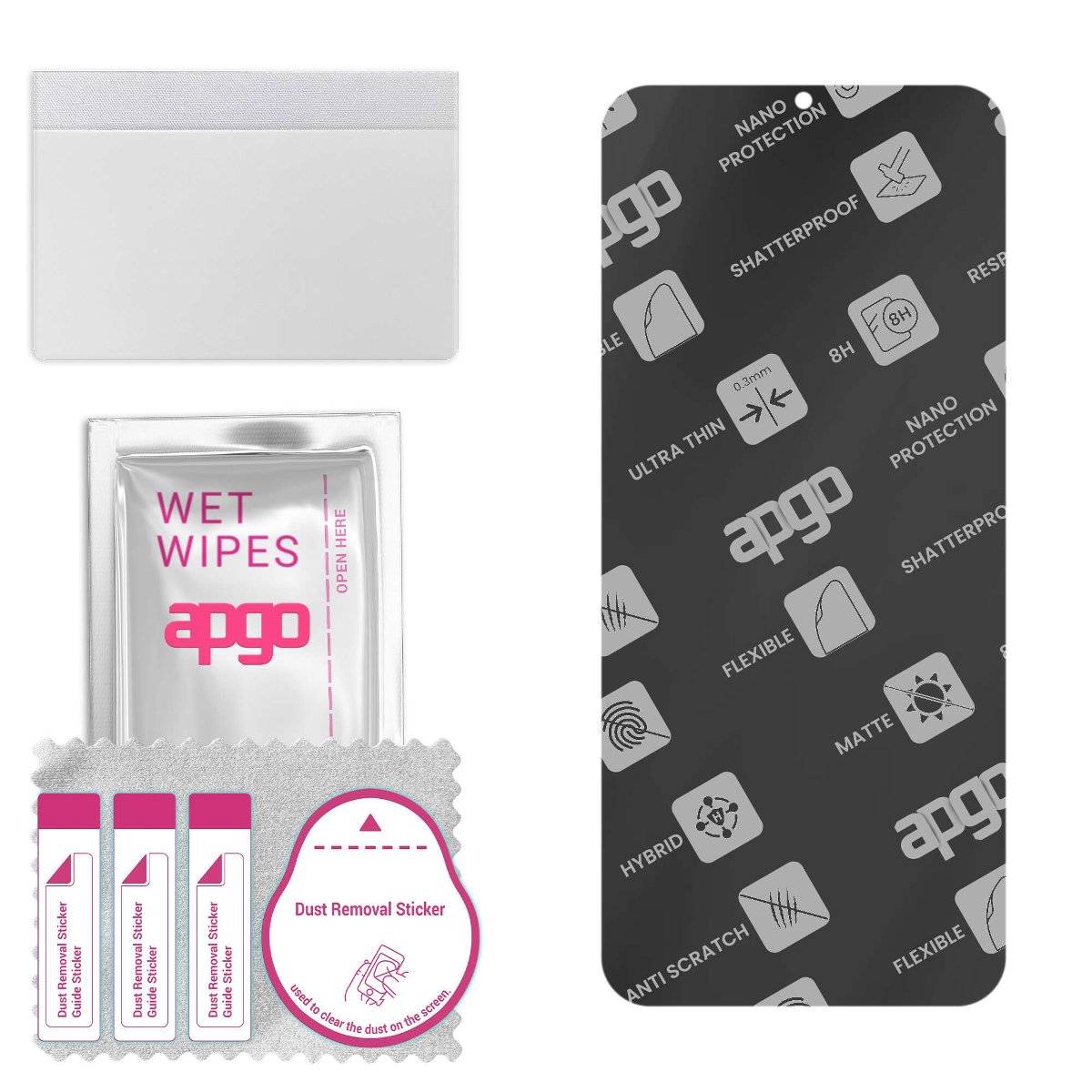 Szkło hybrydowe MATOWE do Kruger&Matz Flow 9