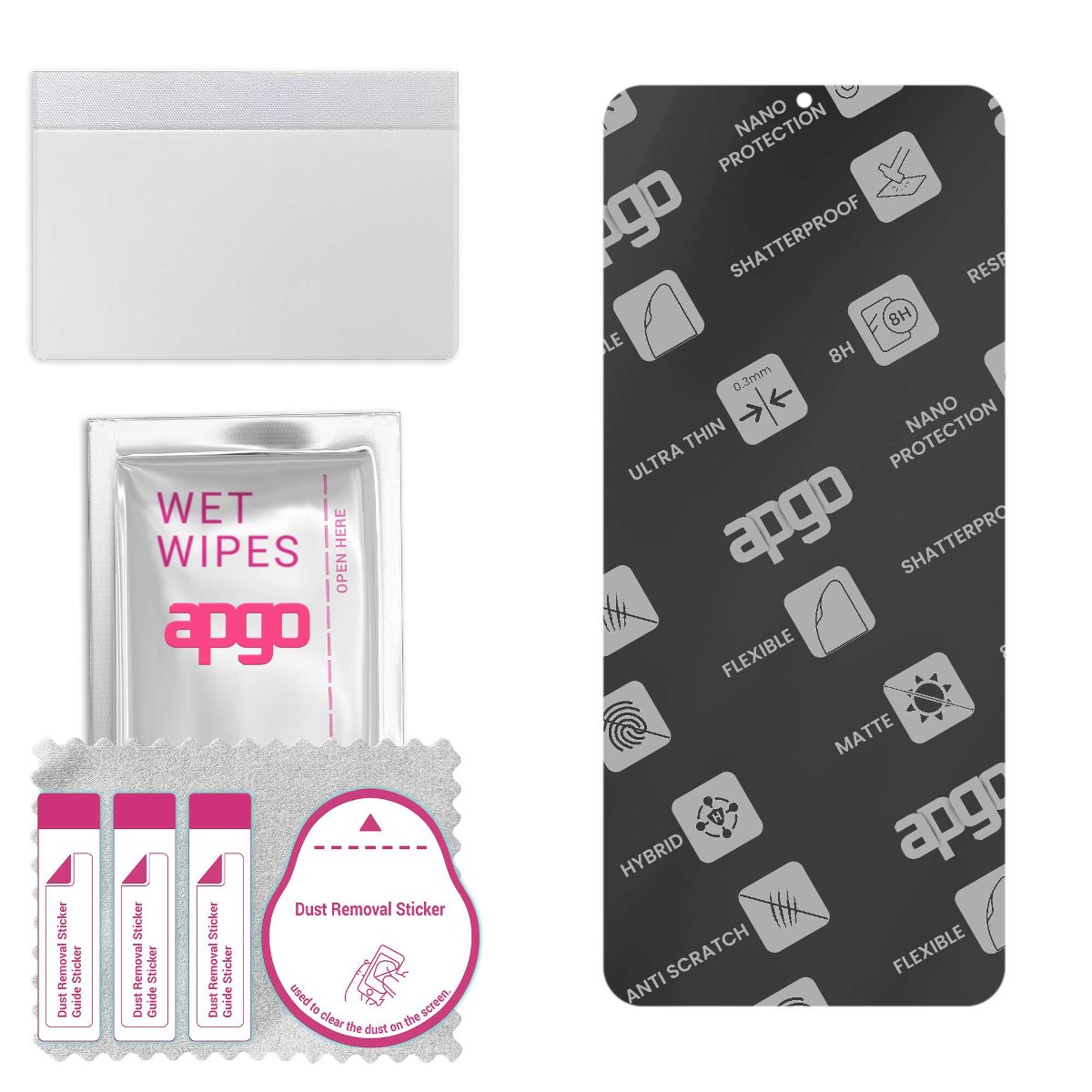 Szkło hybrydowe MATOWE do T-Mobile Revvl V Plus 5G