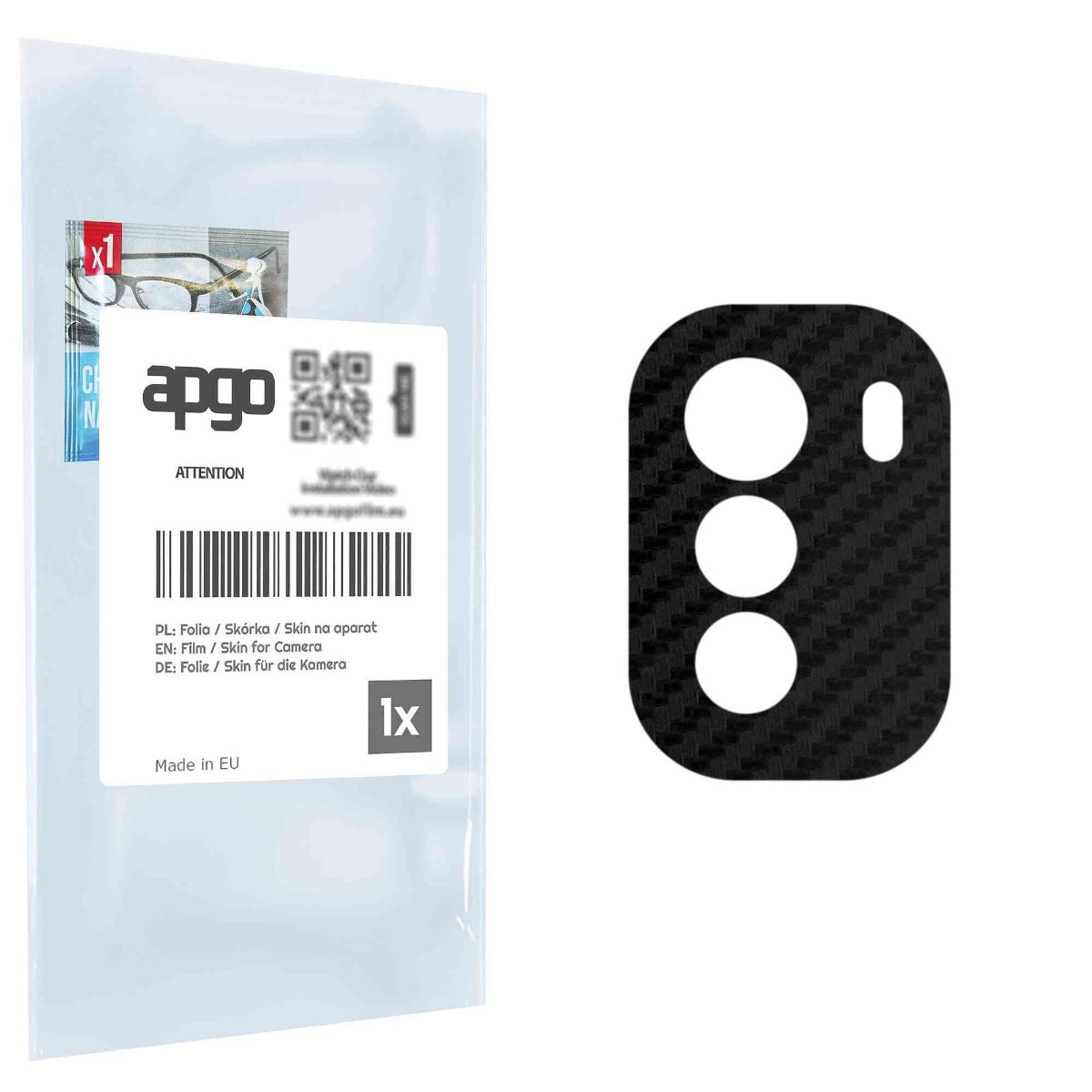 Folia naklejka skórka strukturalna na wyspę aparatu do Nokia G60 5G - różne kolory na kamerę, obiektyw apgo SKINS Lens Protector
