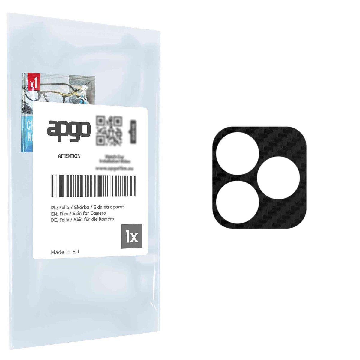 Folia naklejka skórka strukturalna na wyspę aparatu do Realme C53 - różne kolory na kamerę, obiektyw apgo SKINS Lens Protector