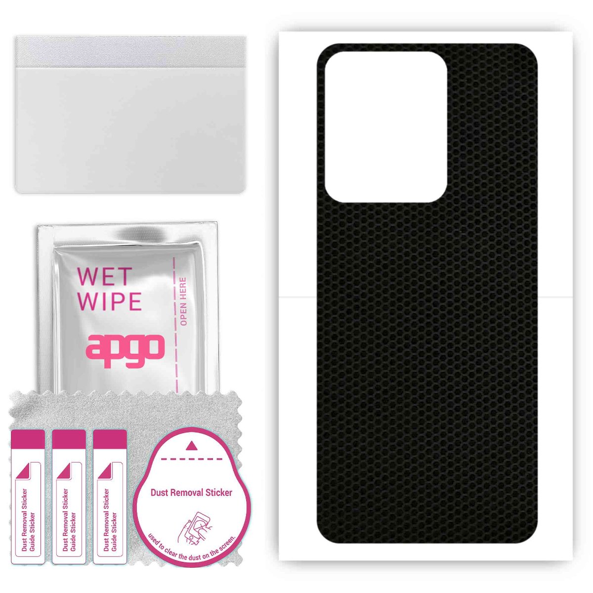 Folia naklejka skórka strukturalna na TYŁ do Vivo Y78m -  Matrix - apgo SKINS