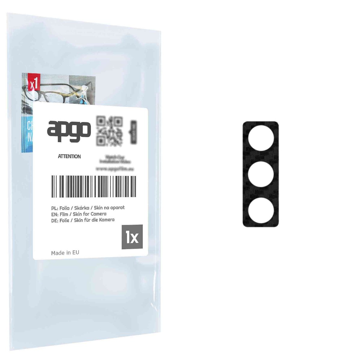 Folia naklejka skórka strukturalna na wyspę aparatu do Oukitel WP23 - różne kolory na kamerę, obiektyw apgo SKINS Lens Protector