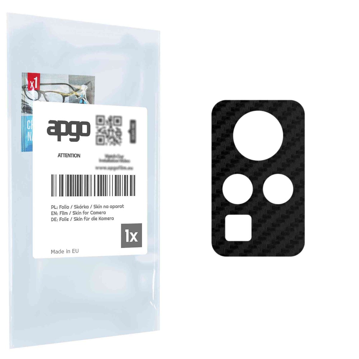 Folia naklejka skórka strukturalna na wyspę aparatu do Infinix Zero X Neo - różne kolory na kamerę, obiektyw apgo SKINS Lens Protector