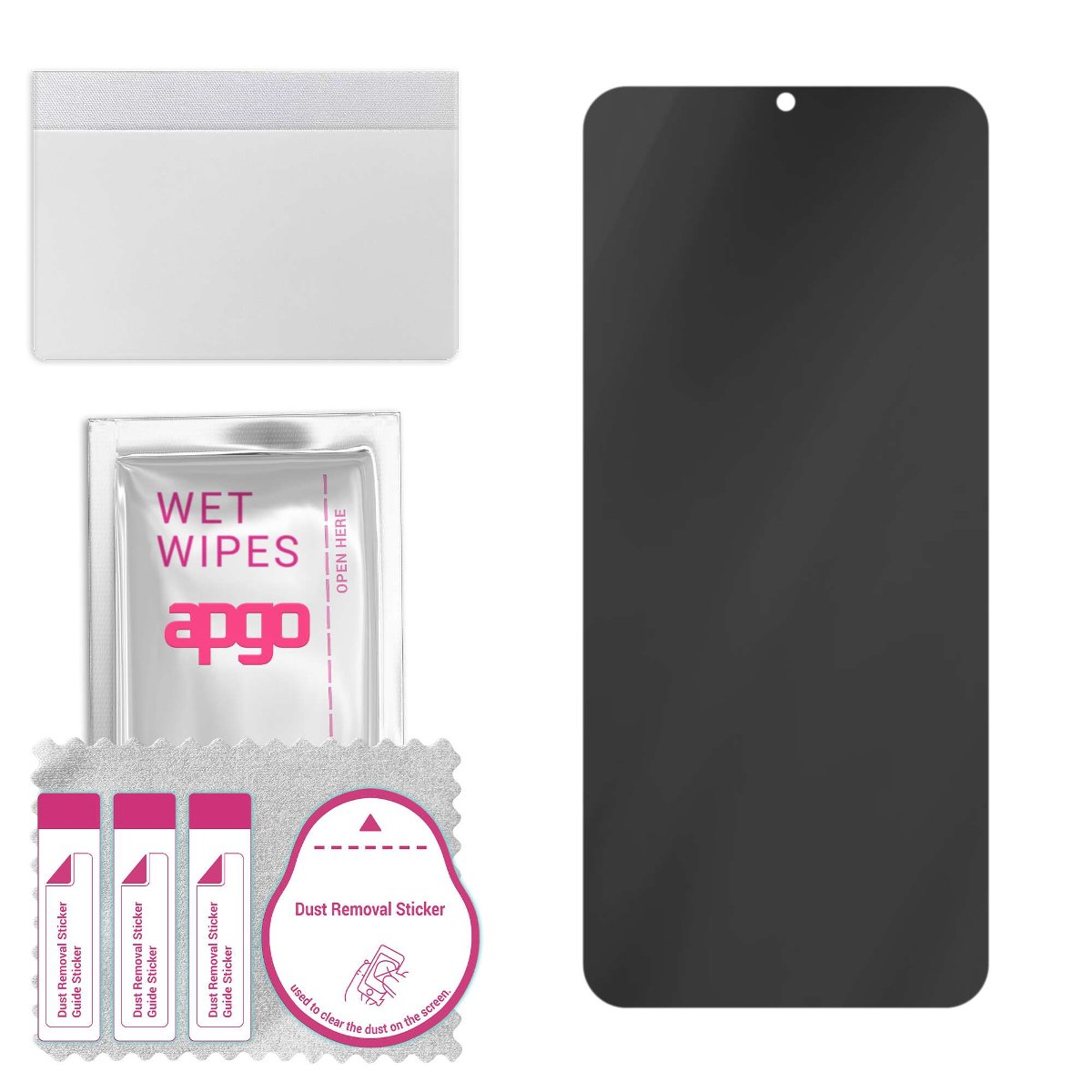 Filtr prywatyzujący Privacy 7H do Huawei Enjoy 60 Pro - apgo Flexible Glass niepękający