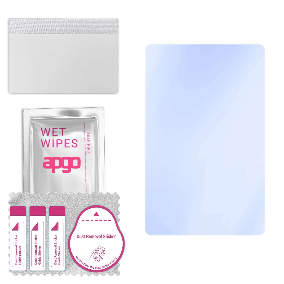 Szkło ochronne na ekran Hybrydowe 9H zamiennik hartowanego do Foretrex 901 Ballistic Edition - apgo PRO Flexible Hybrid Glass nie pękające