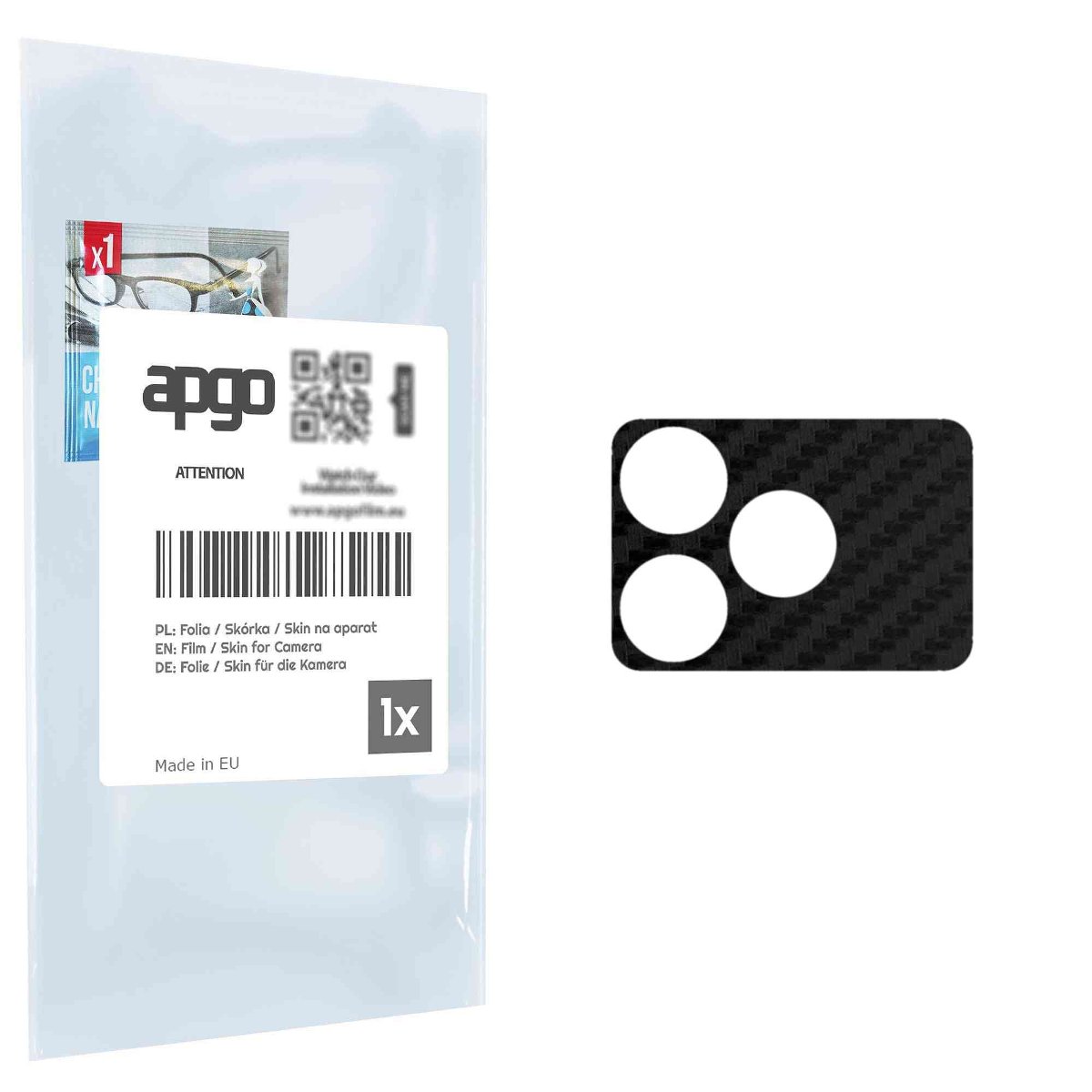 Folia naklejka skórka strukturalna na wyspę aparatu do Umidigi G5 - różne kolory na kamerę, obiektyw apgo SKINS Lens Protector