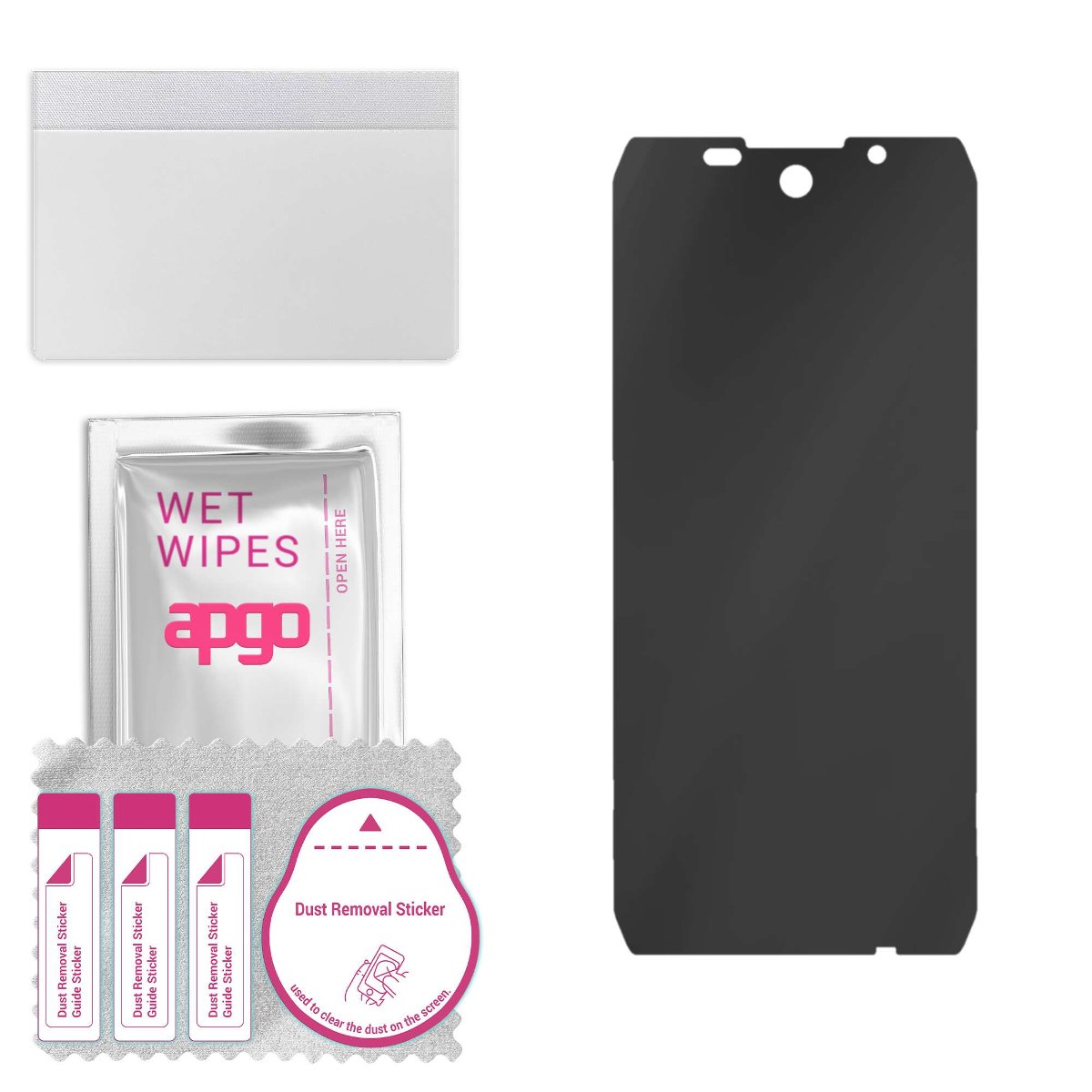 Filtr prywatyzujący Privacy 7H do Blackview N6000 - apgo Flexible Glass niepękający