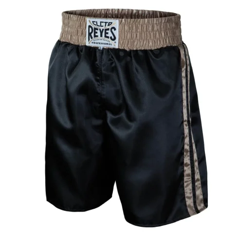 Cleto Reyes Spodenki Bokserskie Satin Black/Gold