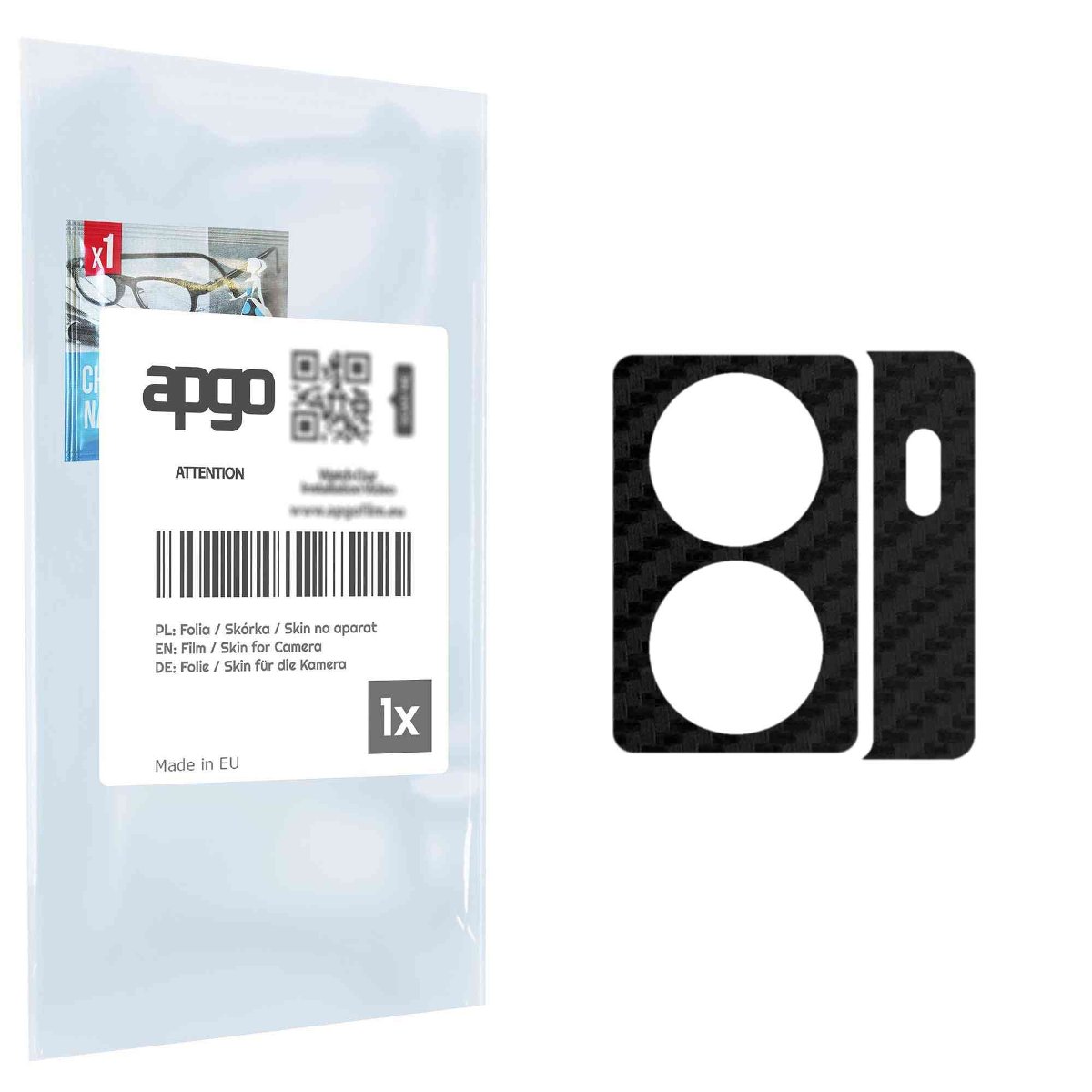 Folia naklejka skórka strukturalna na wyspę aparatu do Vivo iQOO Z7s - różne kolory na kamerę, obiektyw apgo SKINS Lens Protector