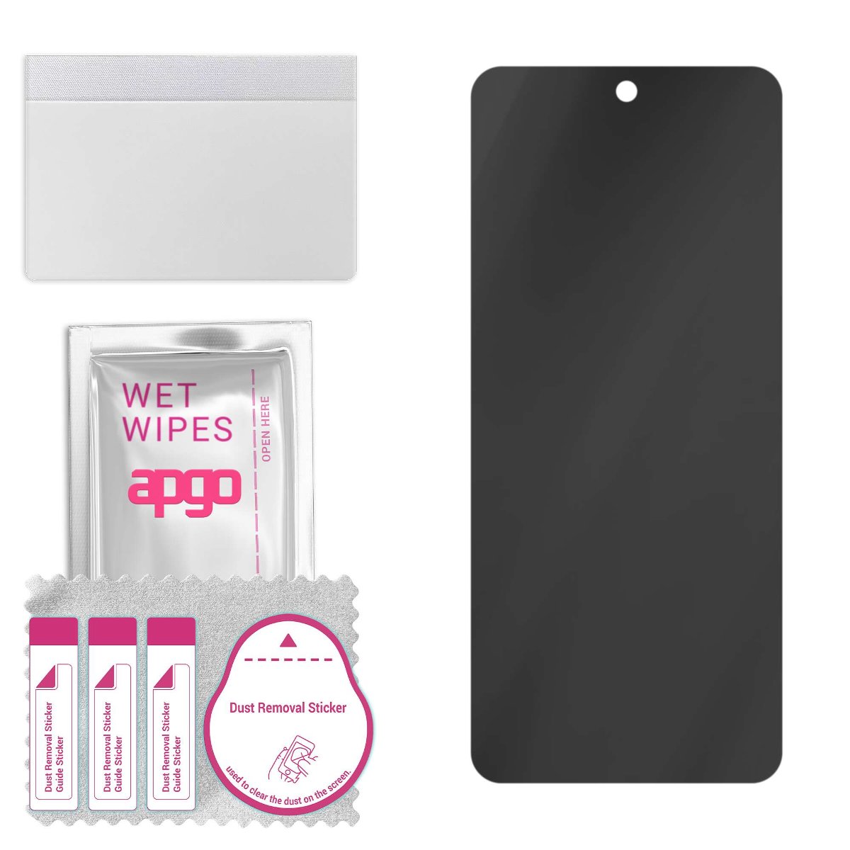 Filtr prywatyzujący Privacy 7H do Samsung Galaxy XCover 6 Pro - apgo Flexible Glass niepękający