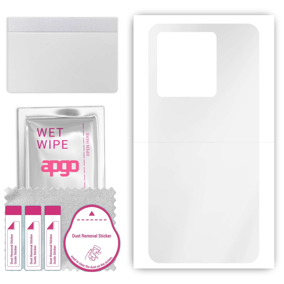 Folia hydrożelowa naklejka przezroczysta na TYŁ do Vivo iQOO Neo7 Pro - apgo hydrogel TPU