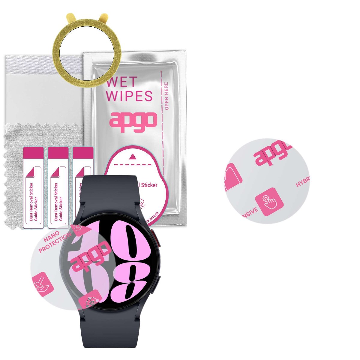 1x Szkło Hybrydowe do Samsung Galaxy Watch 6 40mm