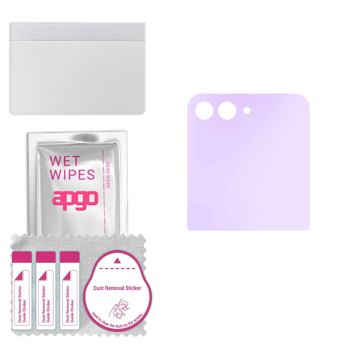 Szkło ochronne na ekran Hybrydowe 9H z filtrem ANTI-BLUE zamiennik hartowanego do Samsung Galaxy Z Flip5 - apgo hybrid ANTI-BLUE Flexible Hybrid...