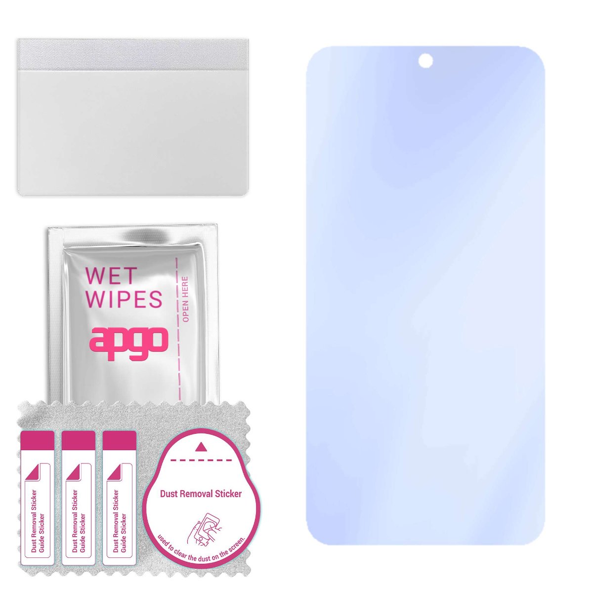 Szkło ochronne na ekran Hybrydowe 9H zamiennik hartowanego do Ulefone Note 15 - apgo PRO Flexible Hybrid Glass nie pękające