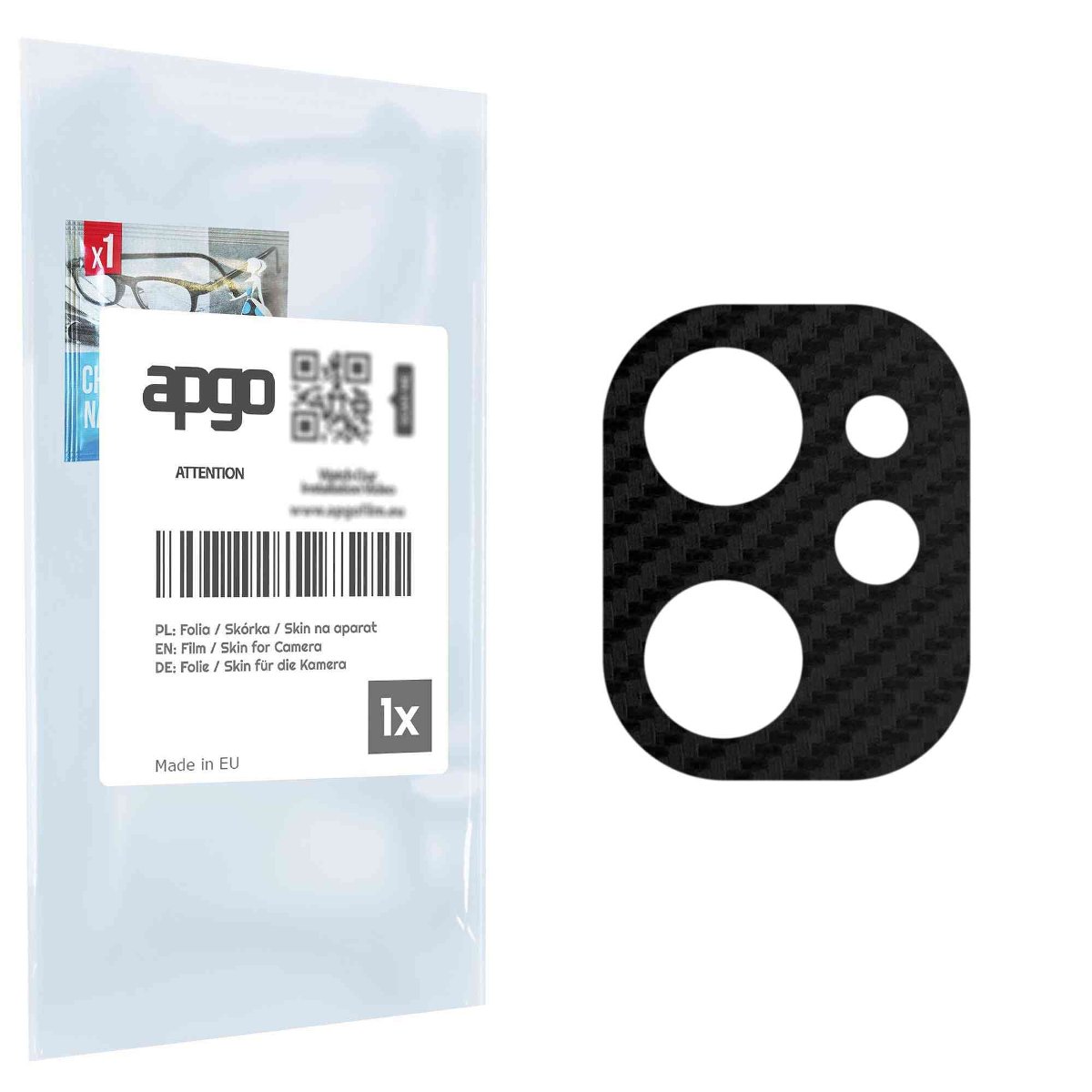 Folia naklejka skórka strukturalna na wyspę aparatu do Umidigi Power 7s - różne kolory na kamerę, obiektyw apgo SKINS Lens Protector