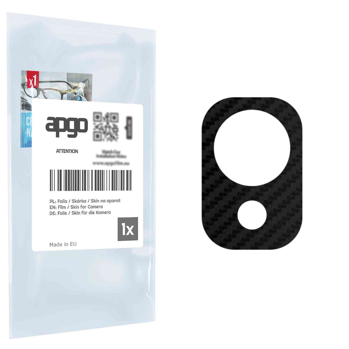 Folia naklejka skórka strukturalna na wyspę aparatu do TCL 30 LE - różne kolory na kamerę, obiektyw apgo SKINS Lens Protector