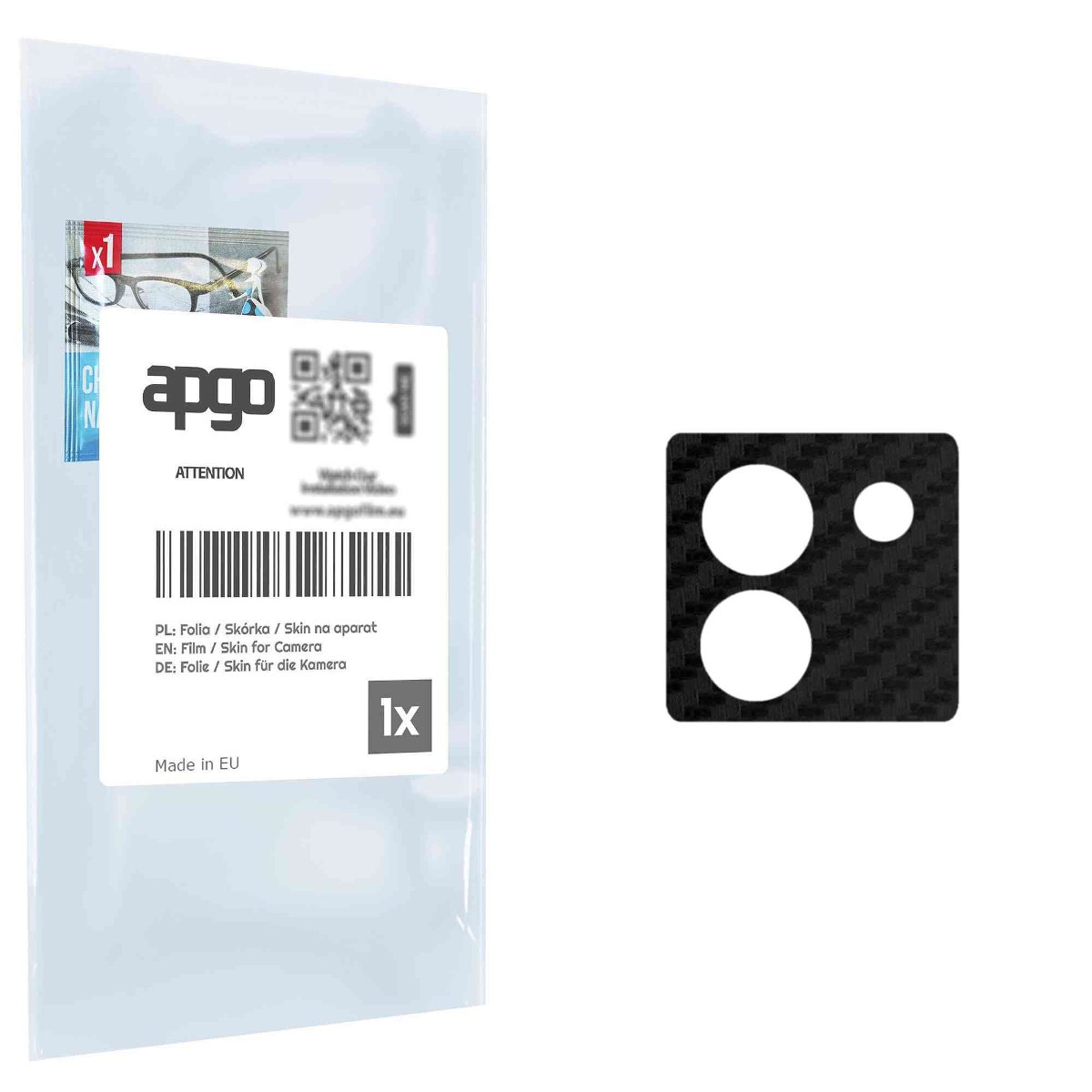 Folia naklejka skórka strukturalna na wyspę aparatu do Vivo Y77t - różne kolory na kamerę, obiektyw apgo SKINS Lens Protector