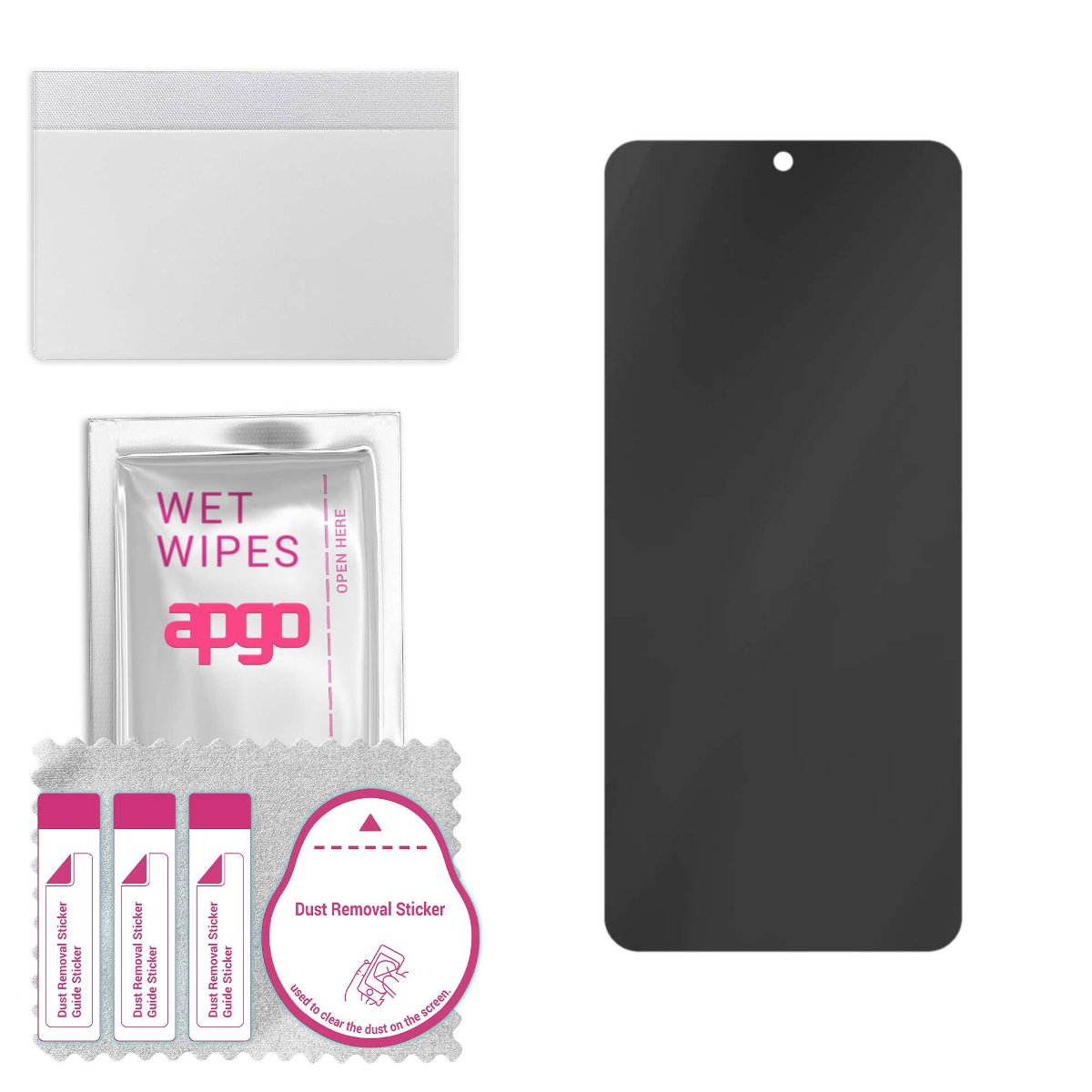 Filtr prywatyzujący Privacy 7H do Xiaomi Poco M5s - apgo Flexible Glass niepękający