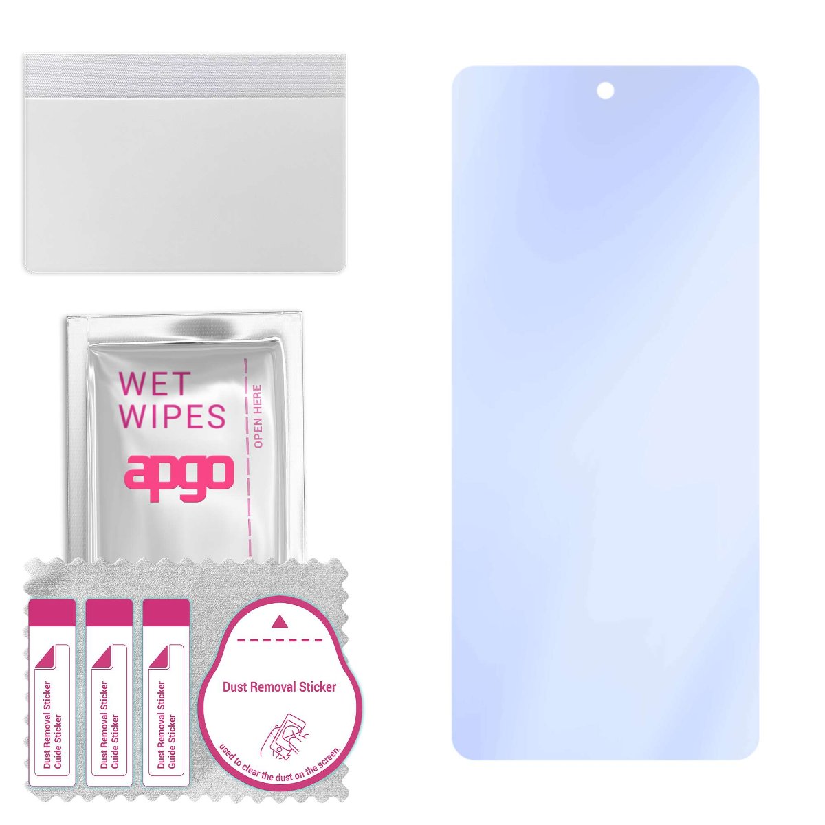 Szkło ochronne na ekran Hybrydowe 9H zamiennik hartowanego do Xiaomi 12 Lite - apgo PRO Flexible Hybrid Glass nie pękające