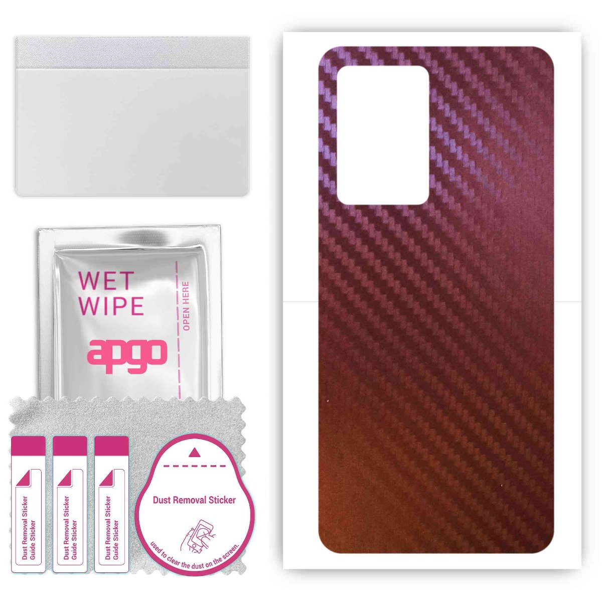 Folia naklejka skórka strukturalna na TYŁ do Lenovo Legion Y70 -  Carbon Kameleon CAKA5 - apgo SKINS