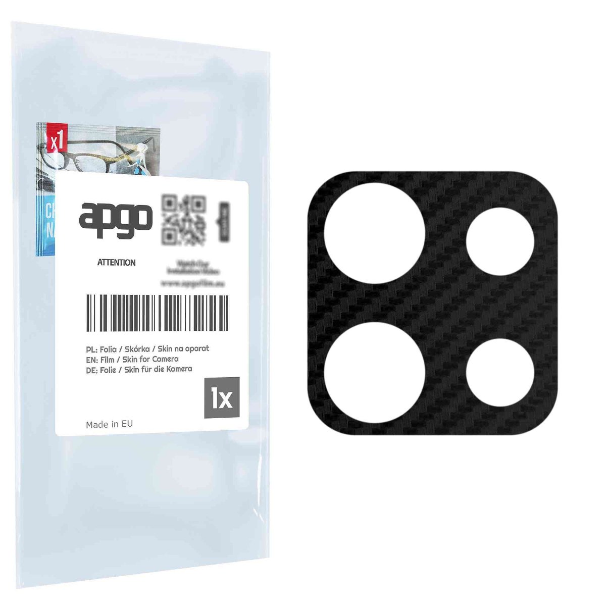 Folia naklejka skórka strukturalna na wyspę aparatu do Infinix Hot 11 2022 - różne kolory na kamerę, obiektyw apgo SKINS Lens Protector