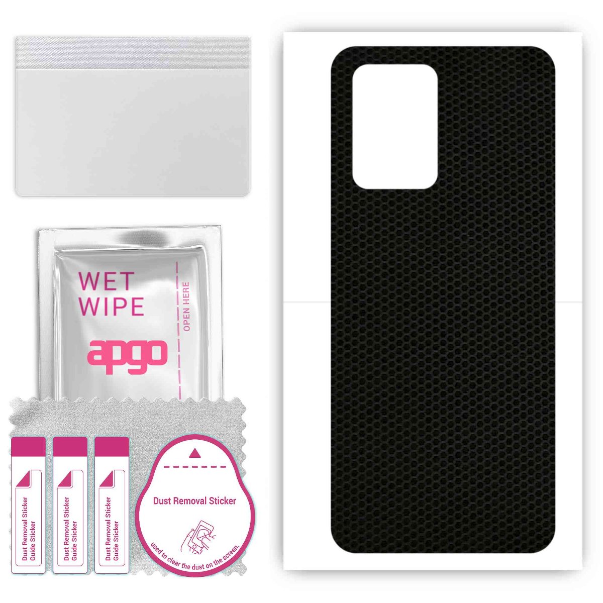 Folia naklejka skórka strukturalna na TYŁ do Xiaomi Redmi K50i 5G -  Matrix - apgo SKINS